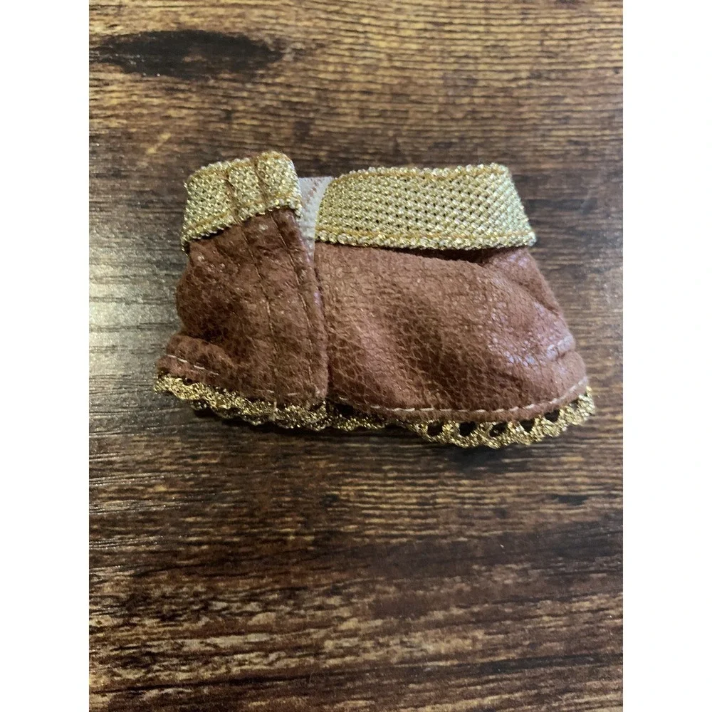 My Scene Barbie Chelsea My Bling Bling Gold & Brown Doll Skirt Mattel